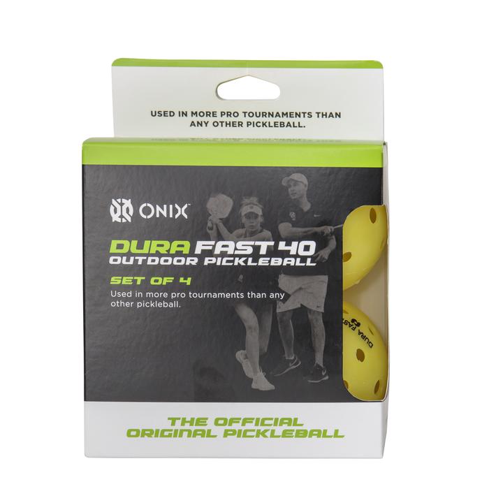 DURA FAST-40 Outdoor Pickleball (4 Pack)