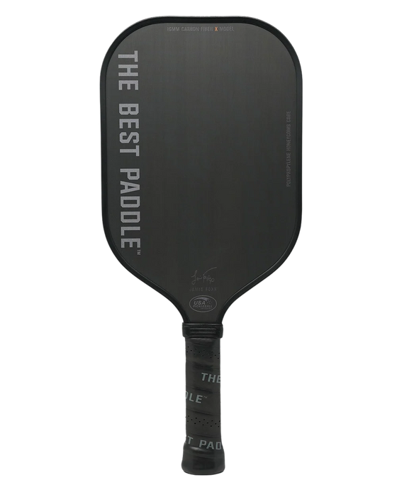 THE BEST PADDLE Carbon Fiber X Elongated Handle Pickleball Paddle