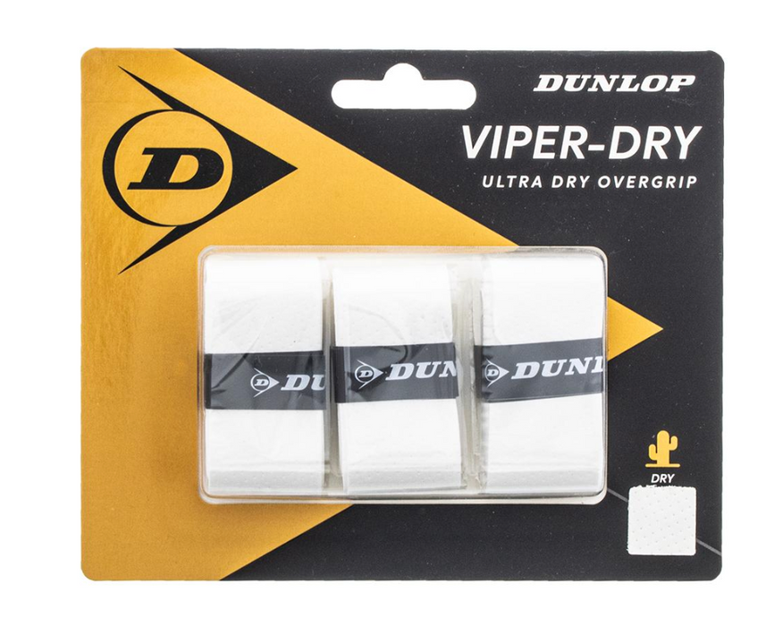 DUNLOP Viper Dry Overgrip 3 Pack
