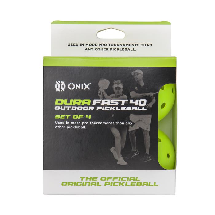 DURA FAST-40 Outdoor Pickleball (4 Pack)