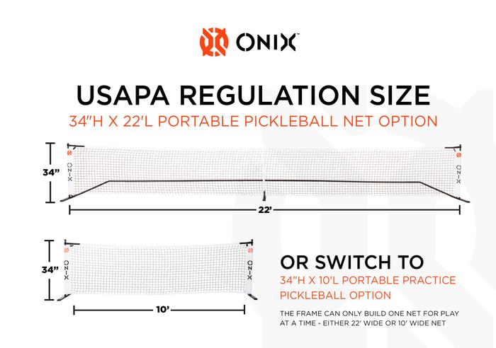 2-in-1 PICKLEBALL NET