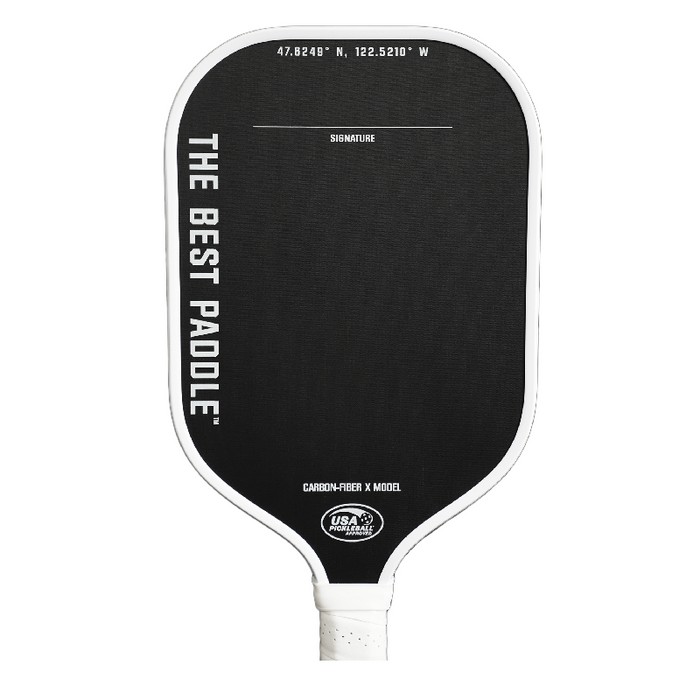 The Best paddle CARBON FIBER X (Elongated Handle)